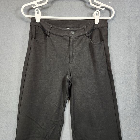 Athleta Womens Pants 4 Black Wide Leg Stretch Office Classic Comfort Capsule - Picture 15 of 15